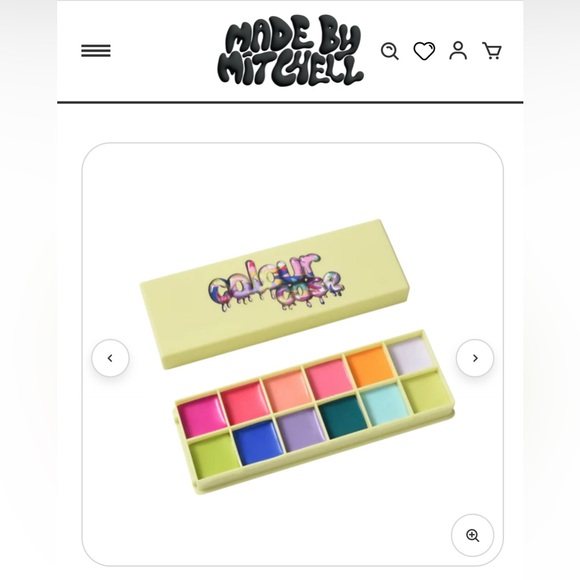 Made by Mitchell Colour Case Multi-Use Palette in Bright/Bold Shade Range - Picture 1 of 4